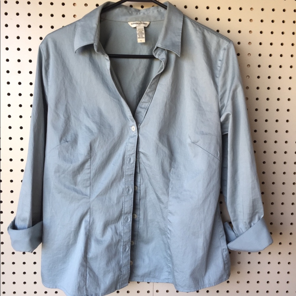 Button down dress shirt, Banana Republic brand